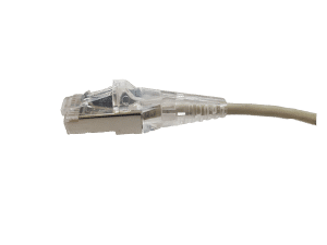 PATCH CORD UTP 4P 32 AWG CAT6A 1M BLANCO LSZH