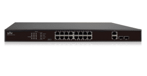 Switch PoE Uniview 16 Puertos + 2 Combo
